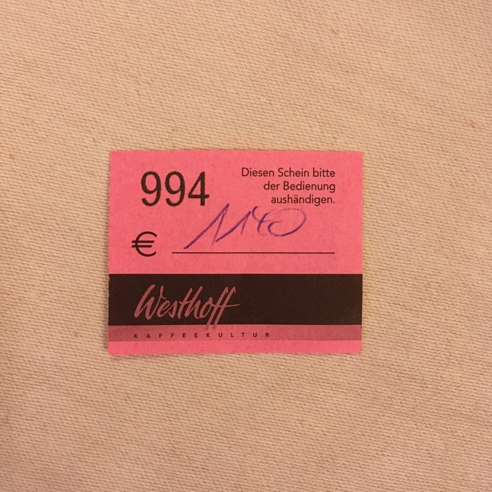 a ticket shows 994