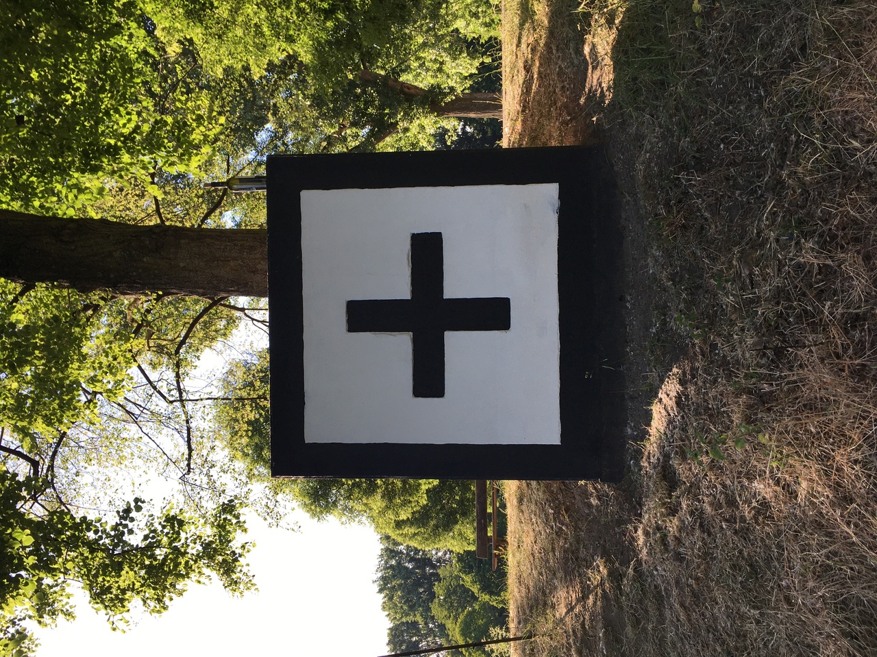 a cross sign